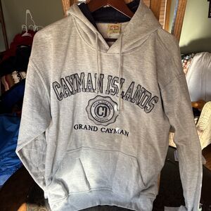 MEN’S VINTAGE HOODIE XL CAYMAN ISLANDS Y2K